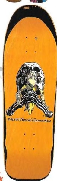 Blind Gonzales Skull Banana deck in the Dwindle Distribution Experimental 2006