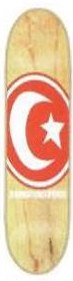 Foundation Star & Moon Longboard deck in the Eastern Skateboard Supply 1999 2000