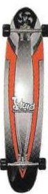 Fluid Red V deck in the Eastern Skateboard Supply 1999 2000