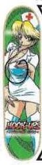 Hook-Ups Nikki Nurse deck in the Eastern Skateboard Supply 1999 2000