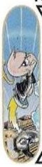 Powell Peralta Angel Schooled deck in the Eastern Skateboard Supply 1999 2000