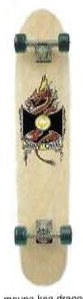 Surf One Mauna Kea Dragon deck in the Eastern Skateboard Supply 2001 Summer
