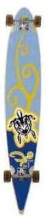 Sector 9 La Tortuga Pintail deck in the Eastern Skateboard Supply 2001 Summer