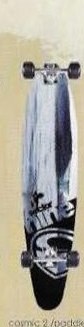 Sector 9 Cosmic 2 / Paddler Cosmic Series Cr2 deck in the Eastern Skateboard Supply 2002 Fall Winter