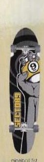 Sector 9 Nineball Fist Cloud 9 Series C91 deck in the Eastern Skateboard Supply 2002 Fall Winter