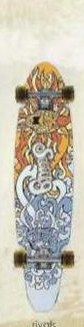 Sector 9 Rivals Fe-nine Series G2 deck in the Eastern Skateboard Supply 2002 Fall Winter