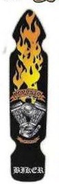 Dregs Sherlock V-Twin deck in the Eastern Skateboard Supply 2002 Spring Summer