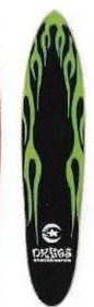 Dregs L1 Flame deck in the Eastern Skateboard Supply 2002 Spring Summer
