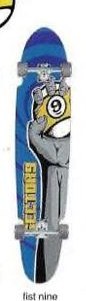 Sector 9 Fist Nine deck in the Eastern Skateboard Supply 2002 Spring Summer