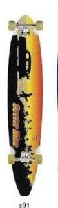 Sector 9 S91 Carving Series deck in the Eastern Skateboard Supply 2002 Spring Summer