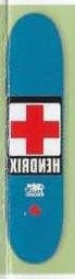 Black Label Hendrix Red Cross deck in the Eastern Skateboard Supply 2002 Summer