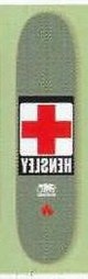 Black Label Hensley Red Cross deck in the Eastern Skateboard Supply 2002 Summer