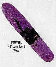 Powell Peralta 44" Long Board deck in the Endless Grind 1994