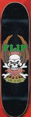 Flip Easyrider Logo deck in the Flip Catalog 1999 Back To School