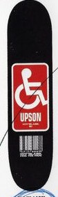 Black Label Upson Crippled deck in the Giant Distribution 1998