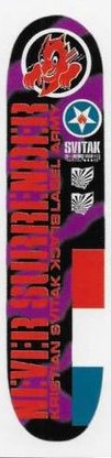 Black Label Svitak Battle Cry deck in the Giant Distribution 2000