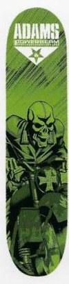 Black Label Adams Power Patrol deck in the Giant Distribution 2000