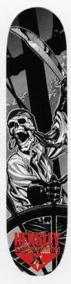 Black Label Hensley Power Patrol deck in the Giant Distribution 2000