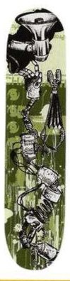 New Deal Bartie Adept deck in the Giant Distribution 2001