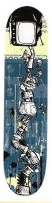 New Deal Gonzalez Adept deck in the Giant Distribution 2001