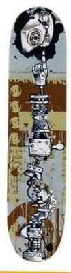 New Deal Johnson Adept deck in the Giant Distribution 2001