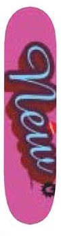 Popwar New Logo (Pink) deck in the Giant Distribution 2002 Holiday