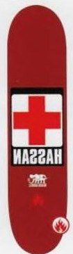 Black Label Hassan Red Cross deck in the Giant Distribution 2002 Summer