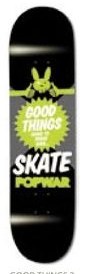 Popwar Good Things 3 deck in the Giant Distribution 2005 Fall Catalog