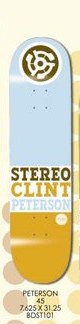 Stereo Peterson 45 deck in the Giant Distribution 2006 Spring Catalog