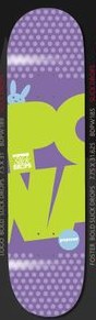 Popwar Logo Bold Slick Drops deck in the Giant Distribution 2006 Spring Catalog