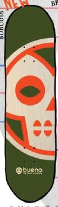 Bueno Half Skull XL deck in the Giant Distribution 2007 Spring Catalog