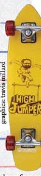 Bueno High Jumper (Hang Five Cruiser) deck in the Giant Distribution 2007 Spring Catalog