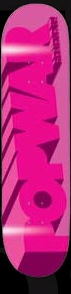 Popwar 3-Dizzee (Pink) deck in the Giant Distribution 2007 Spring Catalog