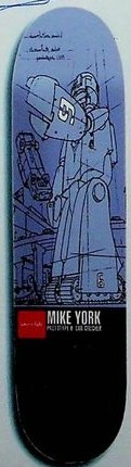 Chocolate York Prototype 6 deck in the Girl/Chocolate 1999 Spring