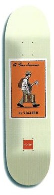 Chocolate Iannucci Loteria deck in the Girl Skateboards 2000 Spring