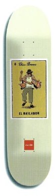 Chocolate Brenes Loteria deck in the Girl Skateboards 2000 Spring