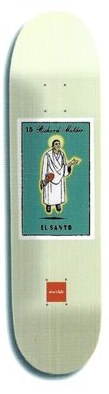 Chocolate Mulder Loteria deck in the Girl Skateboards 2000 Spring