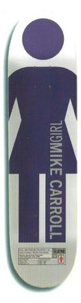 Girl Carroll OG Grid deck in the Girl Skateboards 2000 Spring