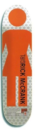 Girl McCrank OG Grid deck in the Girl Skateboards 2000 Spring