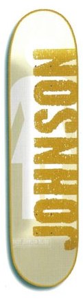 Girl Johnson OG/2000 deck in the Girl Skateboards 2000 Spring