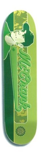 Girl McCrank Baseball deck in the Girl Skateboards 2000 Spring