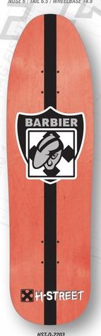 H-Street Barbier La Logo deck in the H Street Brochure 2009 Brochure