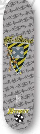 H-Street Sword and Shield Logo deck in the H Street Brochure 2009 Brochure
