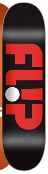 Flip Odyssey Logo (Black) deck in the HLC Distribution 2019