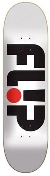 Flip Odyssey Logo (White) deck in the HLC Distribution 2019
