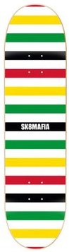 Sk8mafia Basic Logo Rasta deck in the HLC Distribution 2019