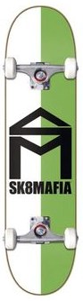 Sk8mafia House Logo Split Green deck in the HLC Distribution 2019
