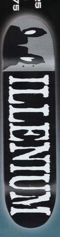 Illenium Bar Logo (Grey) deck in the Illenium 2000