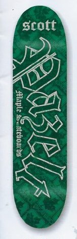 Maple Pazelt O.G. deck in the Imperial Distribution 2002