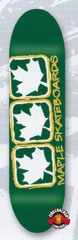 Maple Sketchy Box deck in the Imperial Distribution 2002